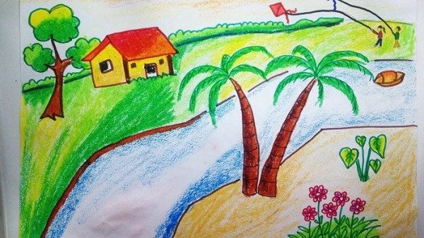 Cách Vẽ Tranh Phong Cảnh Lớp 7 Đơn Giản Nhất Cho Các Bạn Học Sinh
