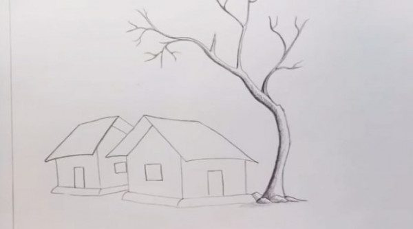 Vẽ tranh phong cảnh bằng bút chì