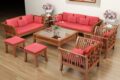 150 mẫu bàn ghế gỗ phòng khách đơn giản nhất 2021