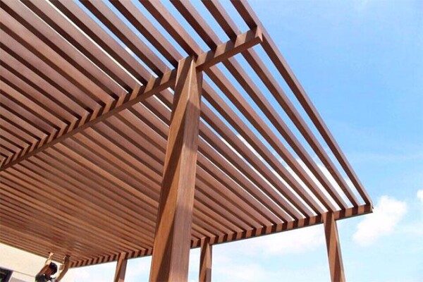 Ứng dụng của lam gỗ trong kiến trúc